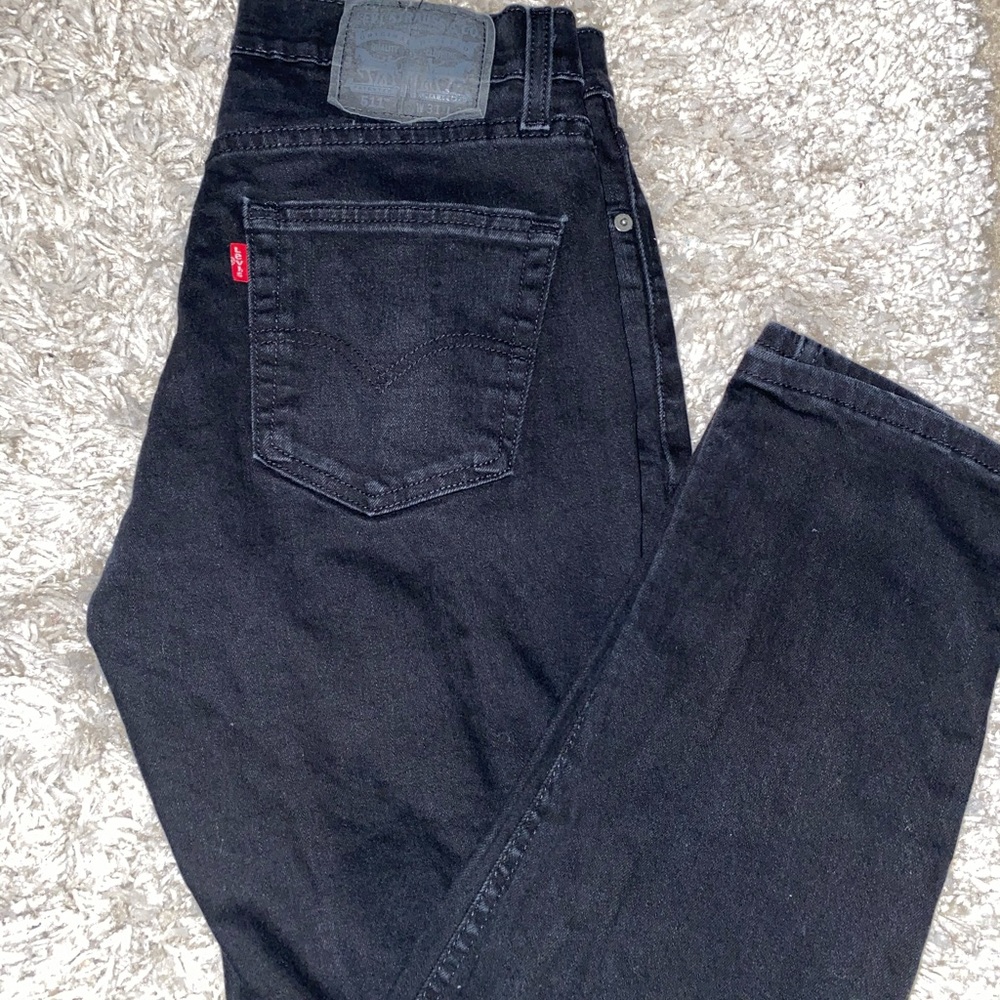 Levi’s 511 black jeans